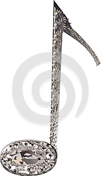 Diamond note. Hand drawn vector illustration.